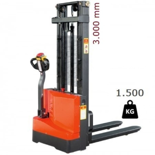 Elektrický vysokozdvižný zakladač CDD1530Ms 1.5t/3m (el. pojezd i zdvih)